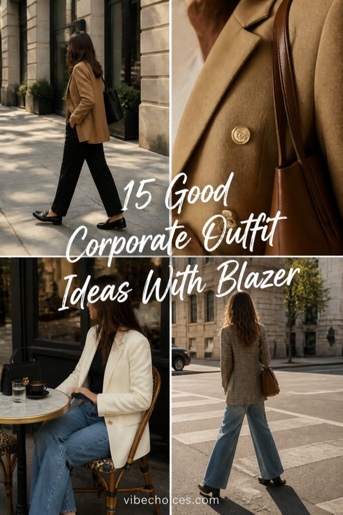 15 Good Corporate Outfit Ideas With Blazer