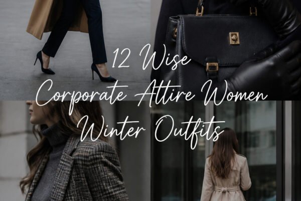 12 Wise Corporate Attire Women Winter Outfits