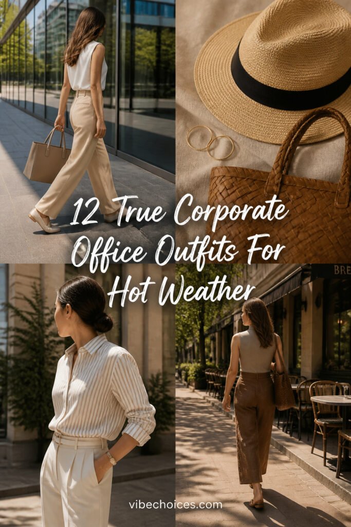 12 True Corporate Office Outfits For Hot Weather
