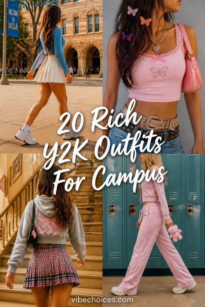 20 Rich Y2k Outfits For School