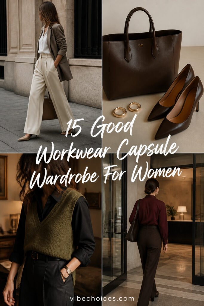 15 Good Workwear Capsule Wardrobe For Women