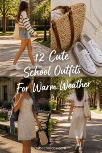 12 Cute School Outfits For Warm Weather