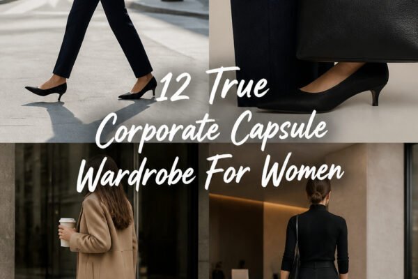 12 True Corporate Capsule Wardrobe For Women