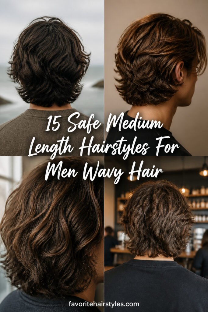 15 Safe Medium Length Hairstyles For Men Wavy Hair